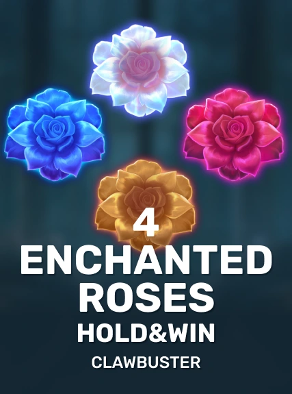 4 Enchanted Roses: Hold&Win game tile